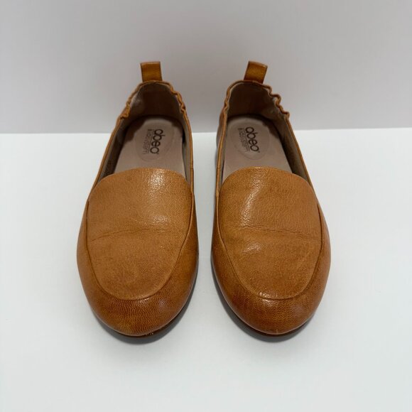 ABEO JEAN II Slip-on Leather Upper Textile & Leather Lining Rubber Sole Loafer - Picture 1 of 8
